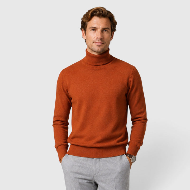 Connor | Men's Knit Turtleneck Sweater