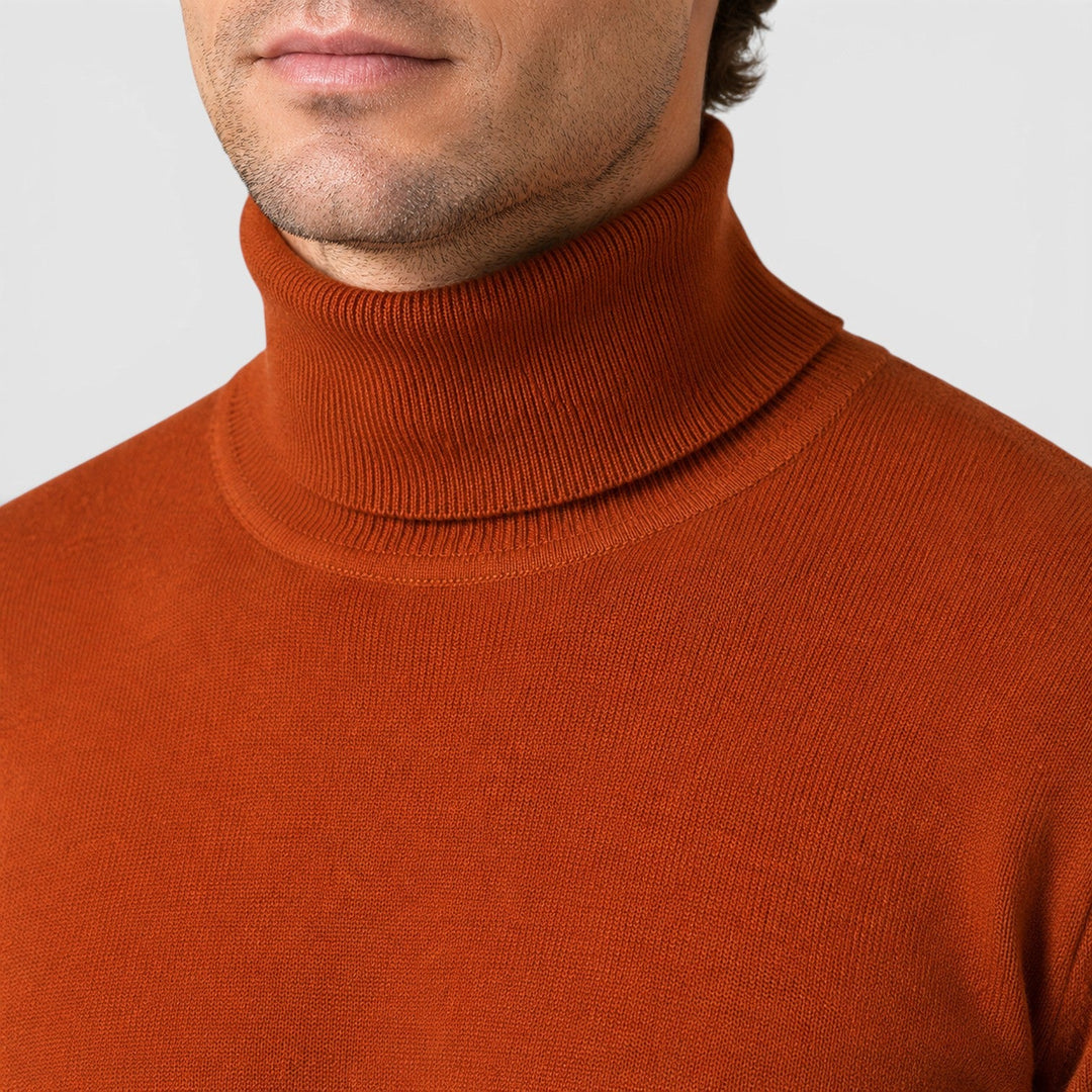 Connor | Men's Knit Turtleneck Sweater
