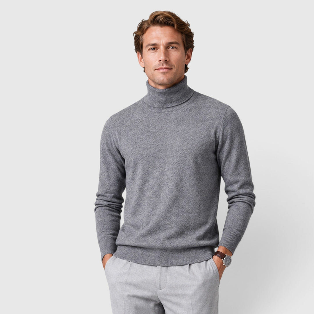 Connor | Men's Knit Turtleneck Sweater