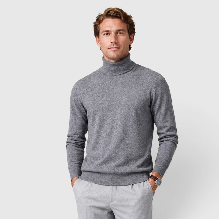 Connor | Men's Knit Turtleneck Sweater