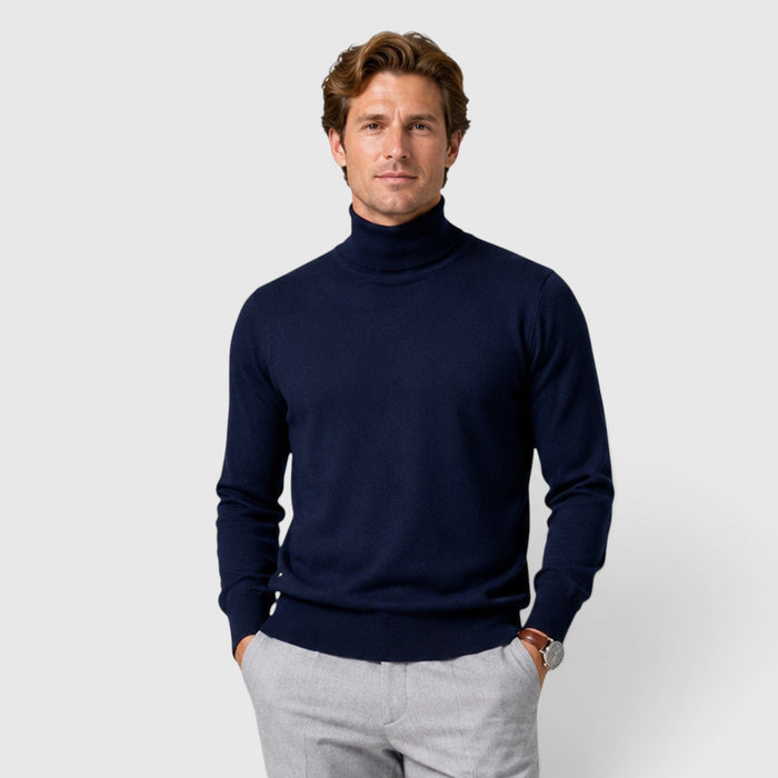 Connor | Men's Knit Turtleneck Sweater