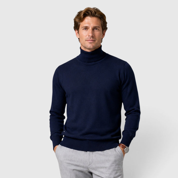Connor | Men's Knit Turtleneck Sweater