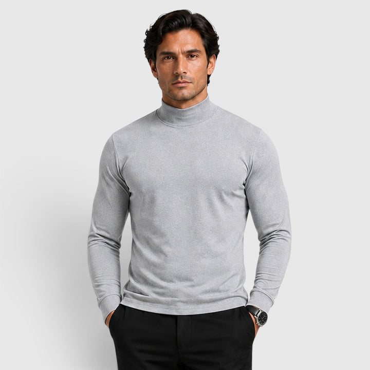Everett | Men's Fitted Knit Turtleneck Sweater