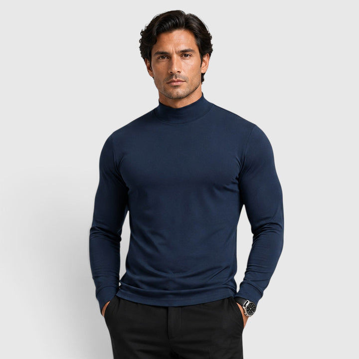 Everett | Men's Fitted Knit Turtleneck Sweater