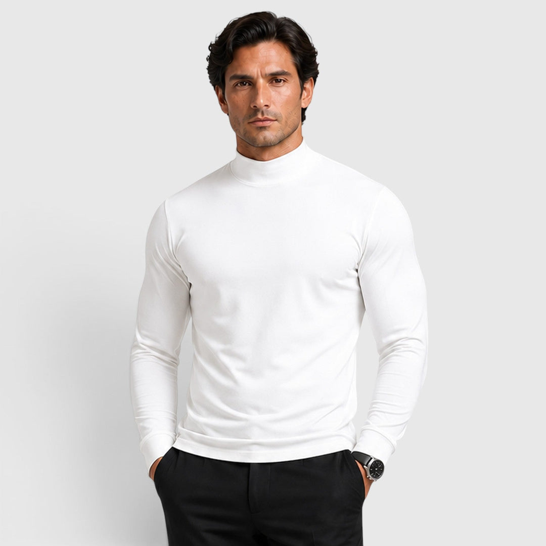 Everett | Men's Fitted Knit Turtleneck Sweater