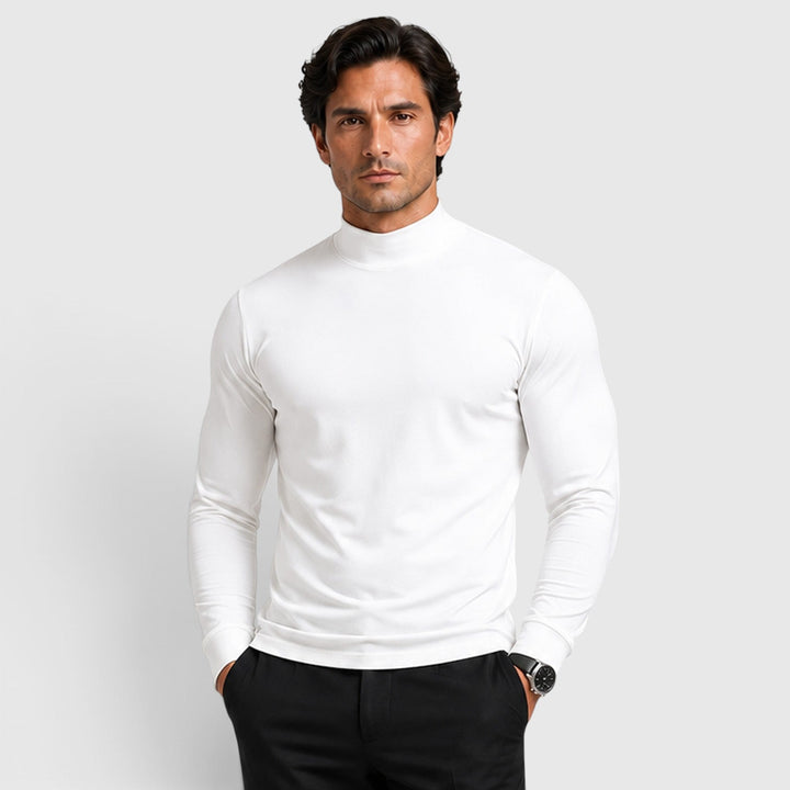 Everett | Men's Fitted Knit Turtleneck Sweater