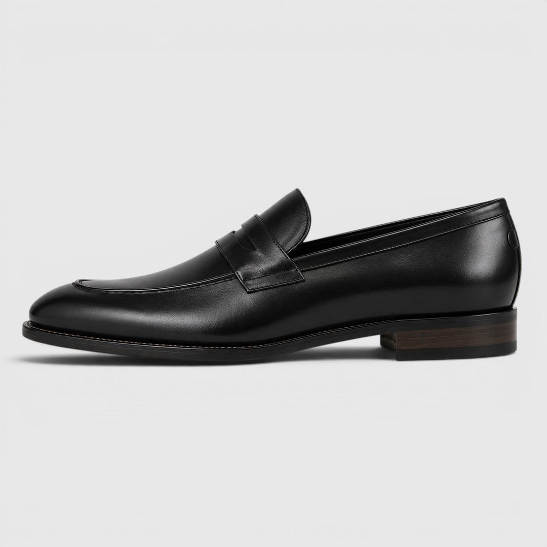 Bennett | Men's Leather Square Toe Loafers