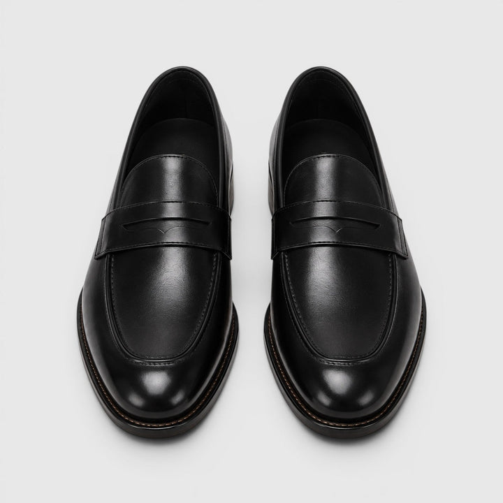 Bennett | Men's Leather Square Toe Loafers