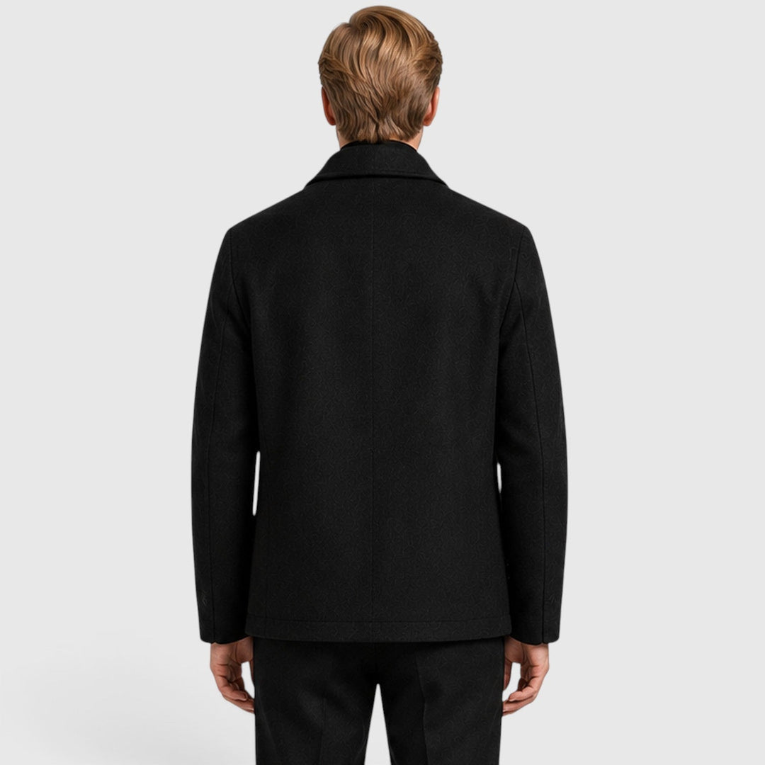 Brooks | Men's Wool Blend Zip Up Jacket
