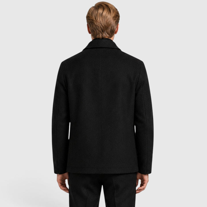 Brooks | Men's Wool Blend Zip Up Jacket