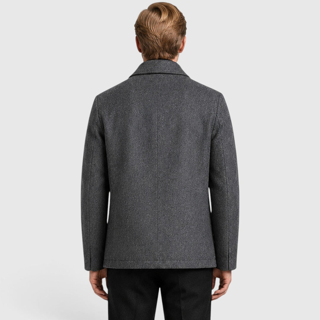 Brooks | Men's Wool Blend Zip Up Jacket