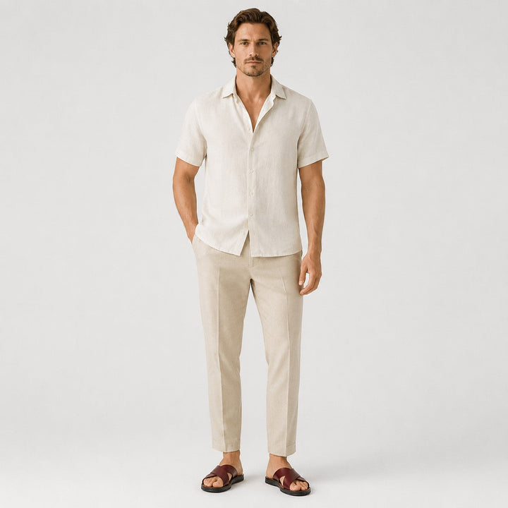 Noah | Cross Strap Slide Sandals
