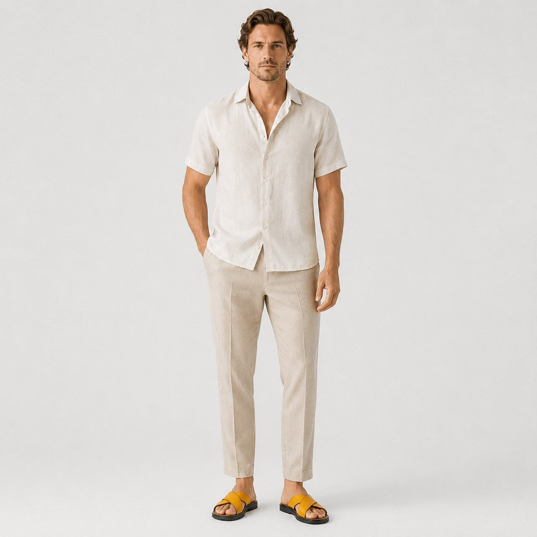 Noah | Cross Strap Slide Sandals