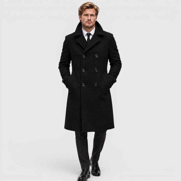 Holden | Men's Double Breasted Wool Overcoat