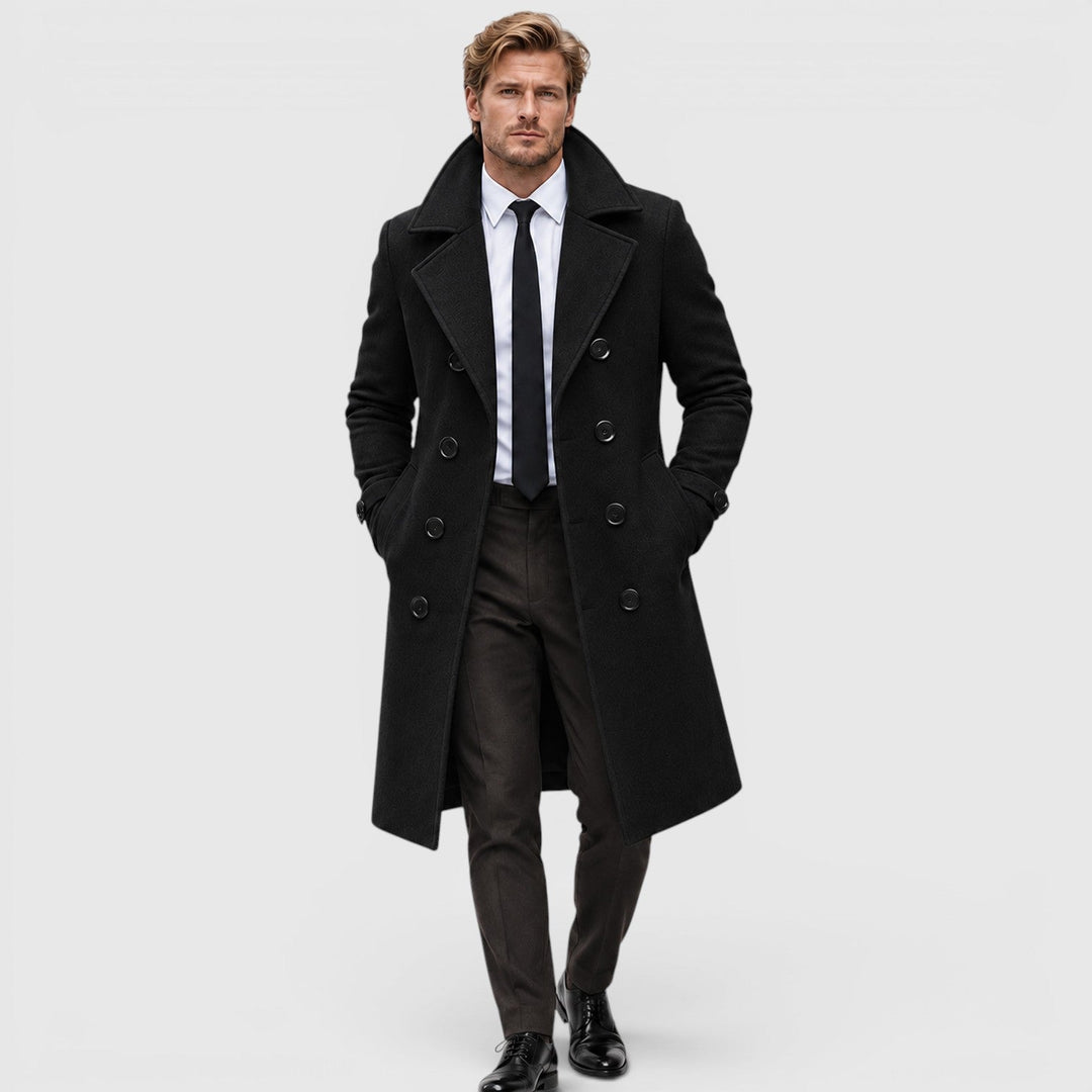 Holden | Men's Double Breasted Wool Overcoat