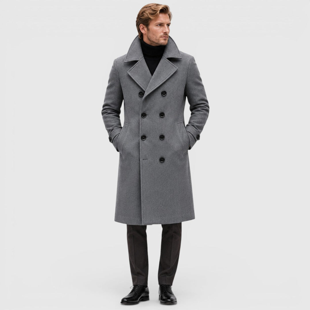 Holden | Men's Double Breasted Wool Overcoat