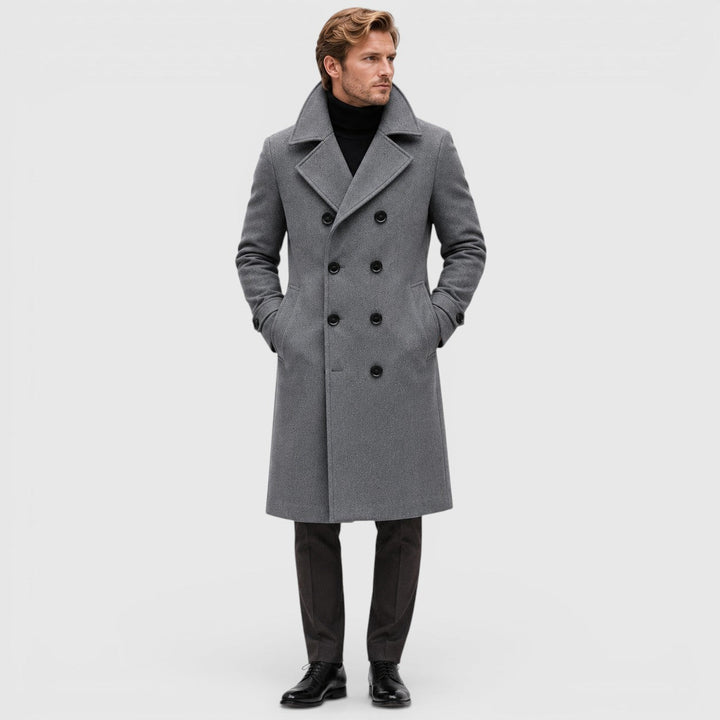 Holden | Men's Double Breasted Wool Overcoat