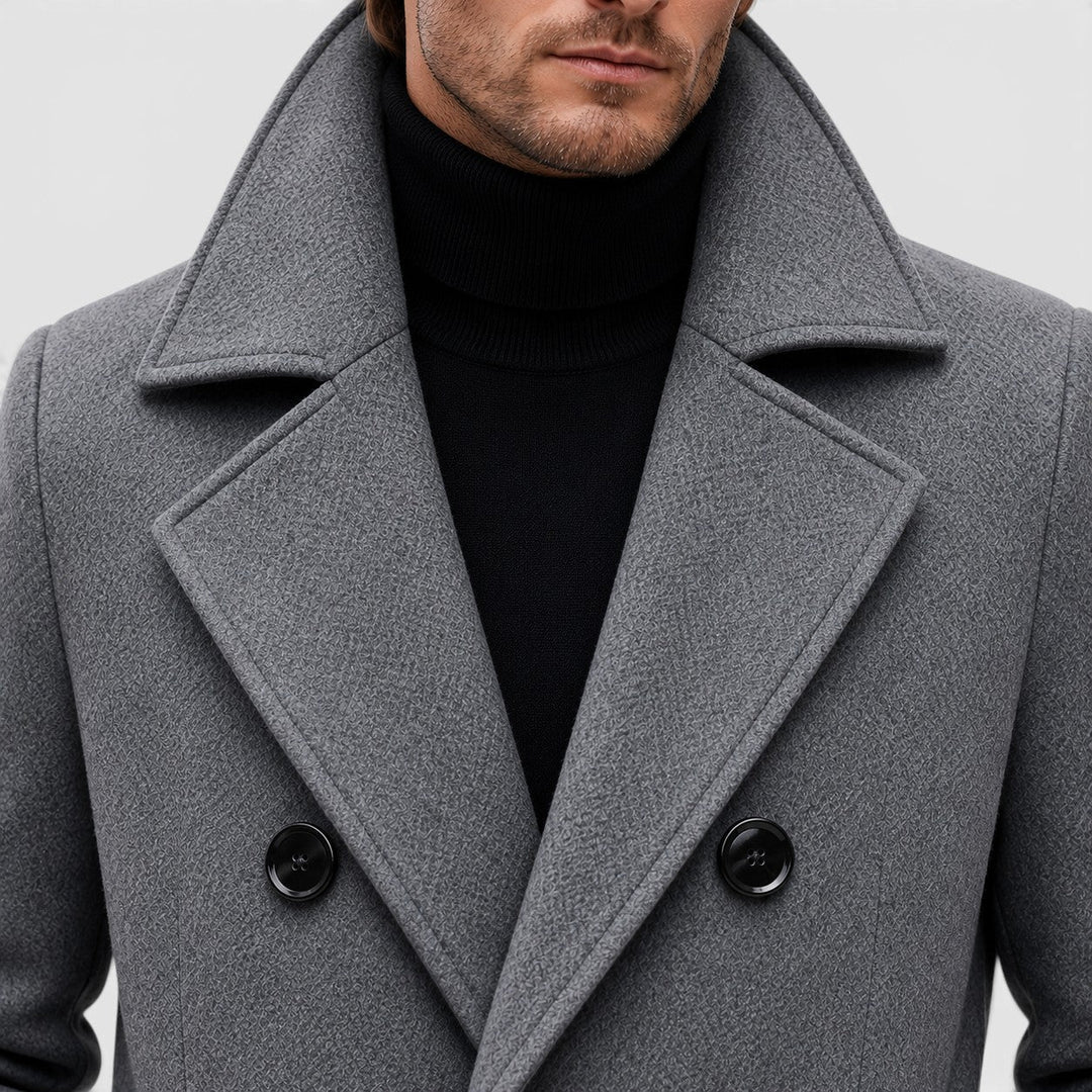 Holden | Men's Double Breasted Wool Overcoat