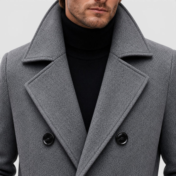 Holden | Men's Double Breasted Wool Overcoat