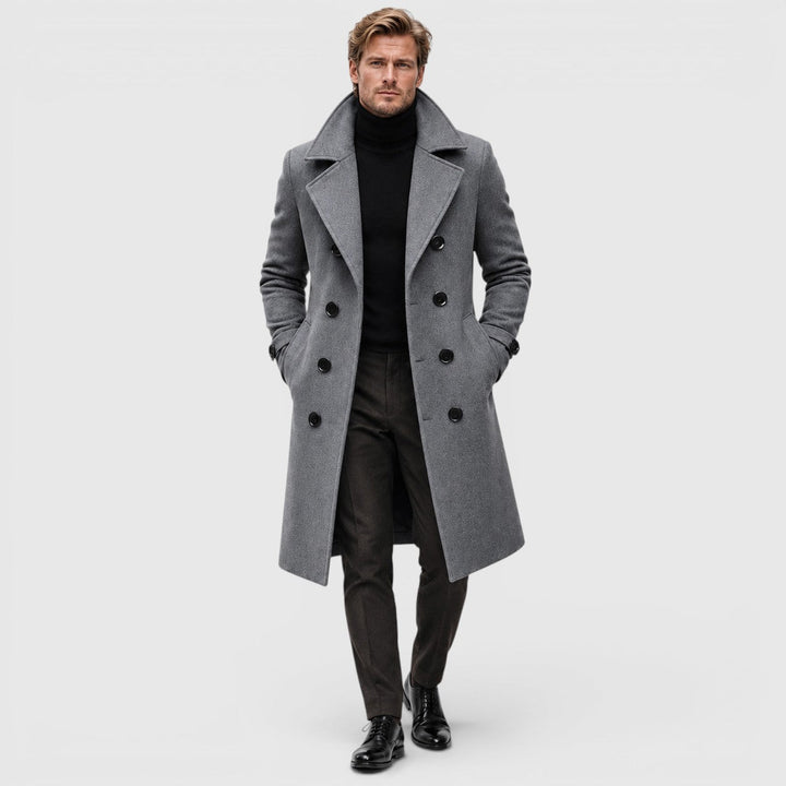 Holden | Men's Double Breasted Wool Overcoat