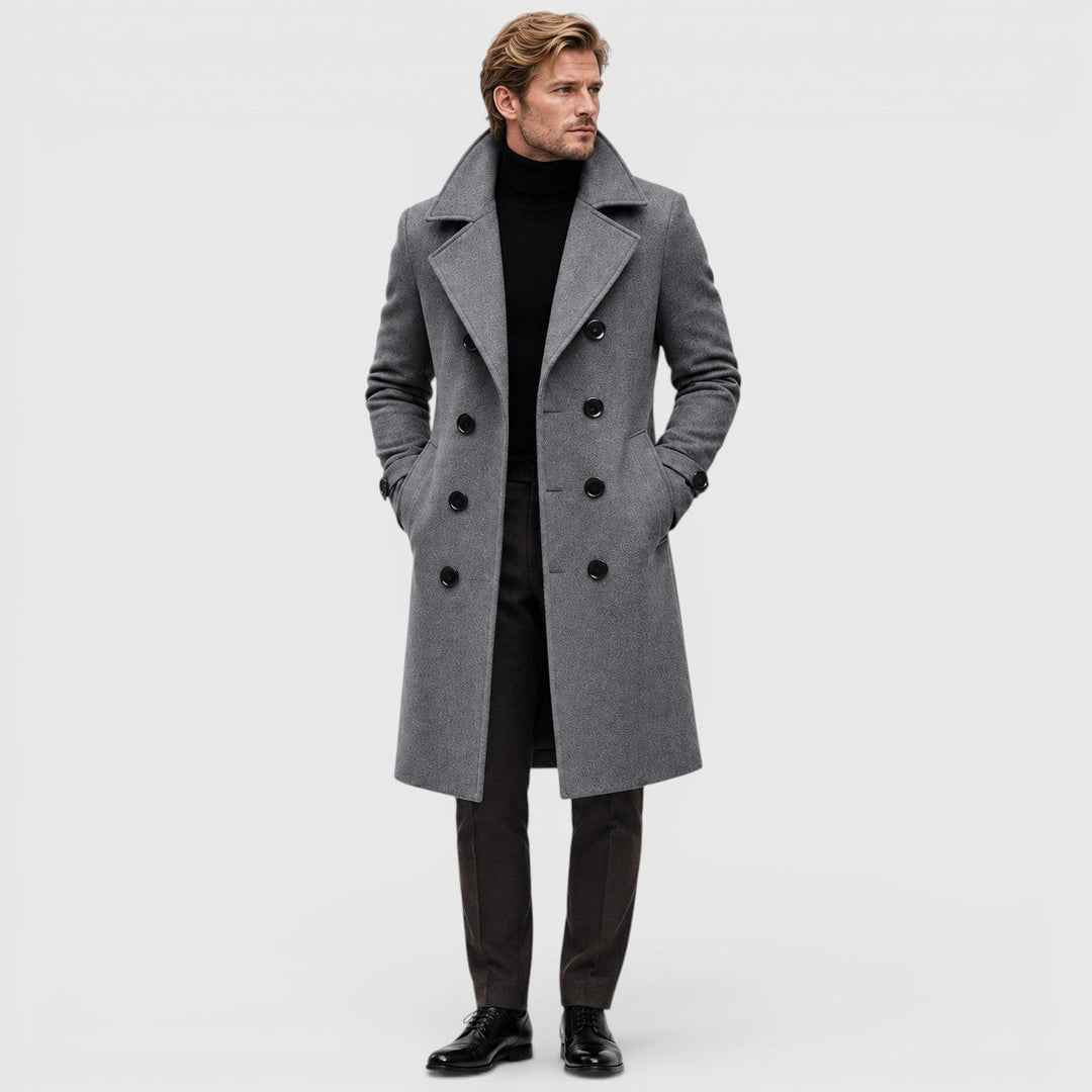 Holden | Men's Double Breasted Wool Overcoat
