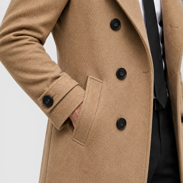 Holden | Men's Double Breasted Wool Overcoat