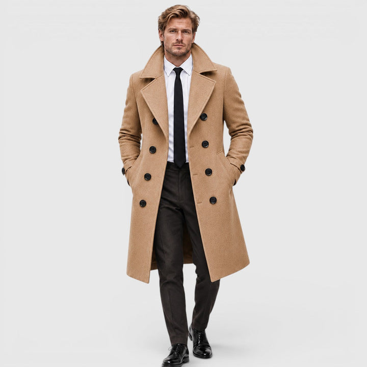 Holden | Men's Double Breasted Wool Overcoat