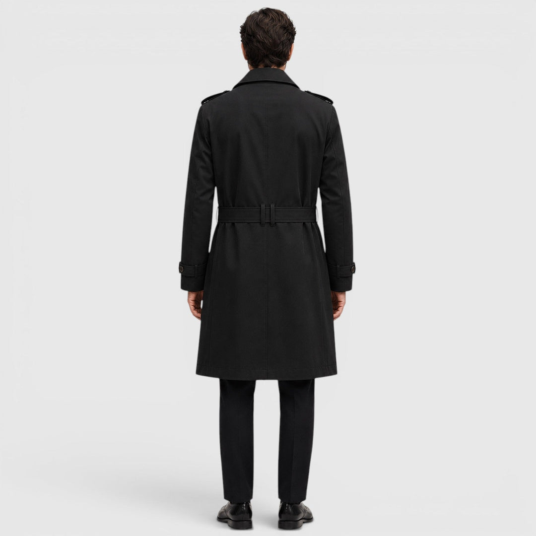 Sterling | Men's Tailored Double Breasted Trench Coat