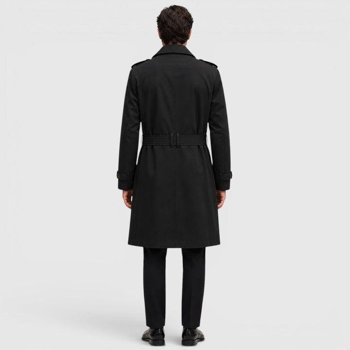 Sterling | Men's Tailored Double Breasted Trench Coat