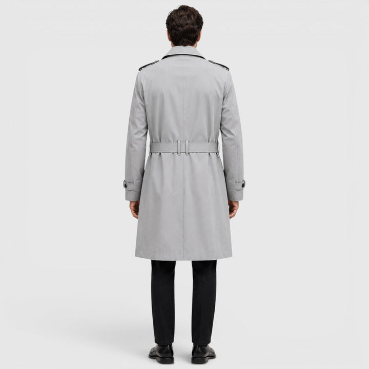 Sterling | Men's Tailored Double Breasted Trench Coat
