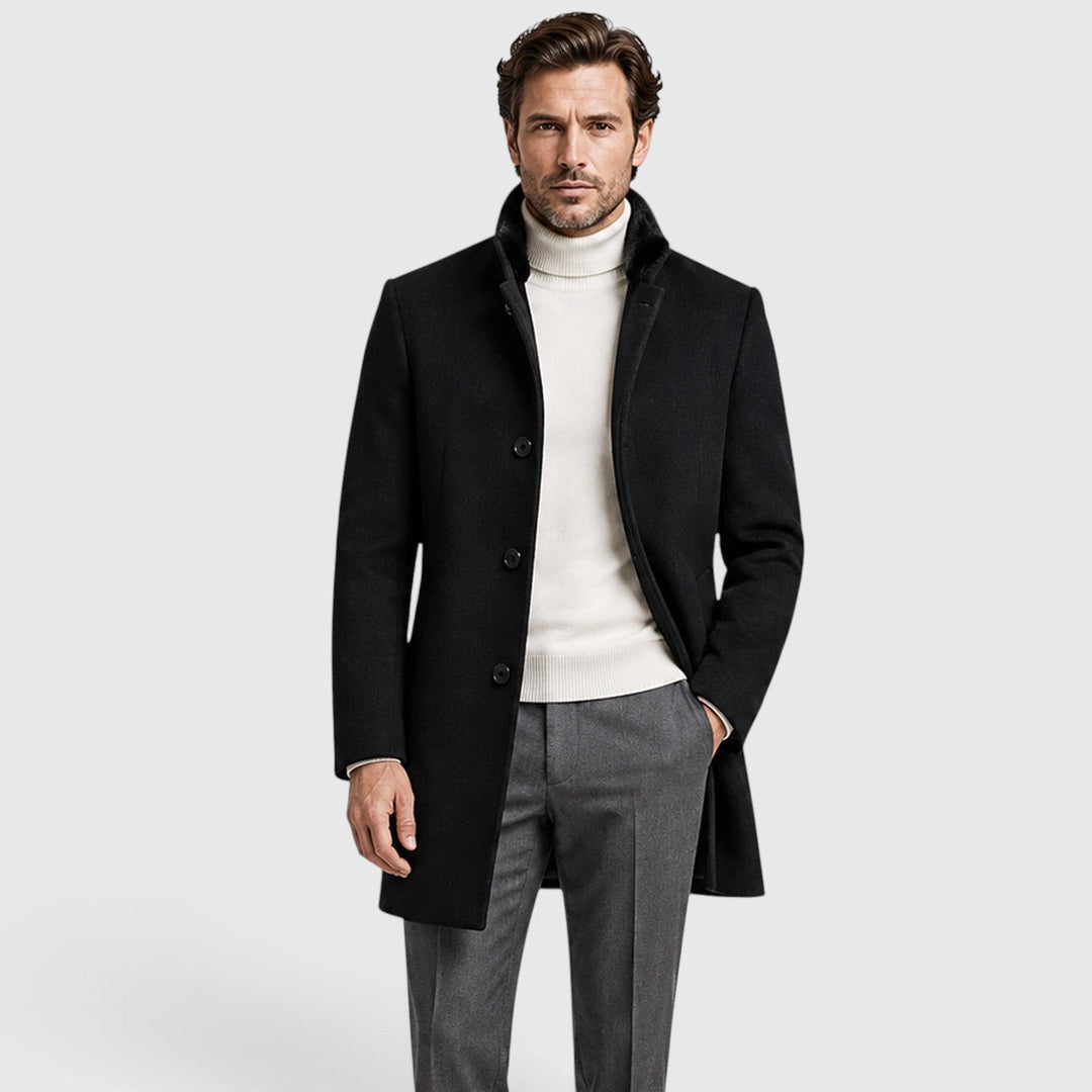 Graham | Men's Classic Wool Overcoat