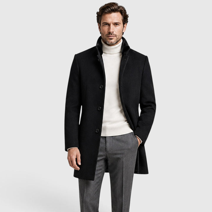 Graham | Men's Classic Wool Overcoat