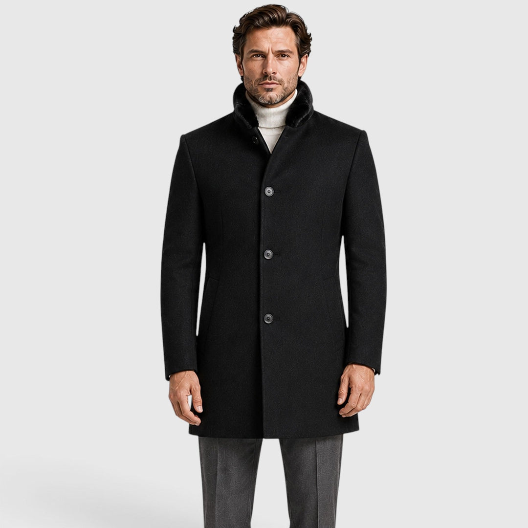 Graham | Men's Classic Wool Overcoat