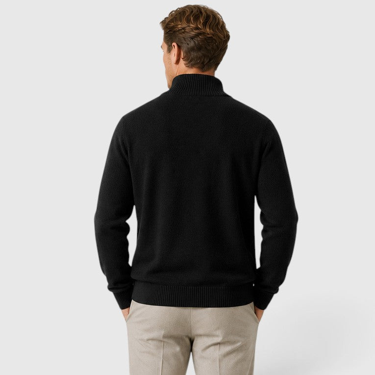 Owen | Men's Knit Zip Up Sweater