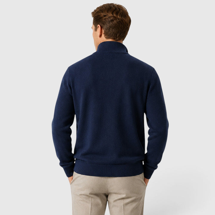 Owen | Men's Knit Zip Up Sweater