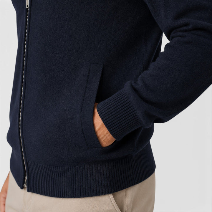 Owen | Men's Knit Zip Up Sweater