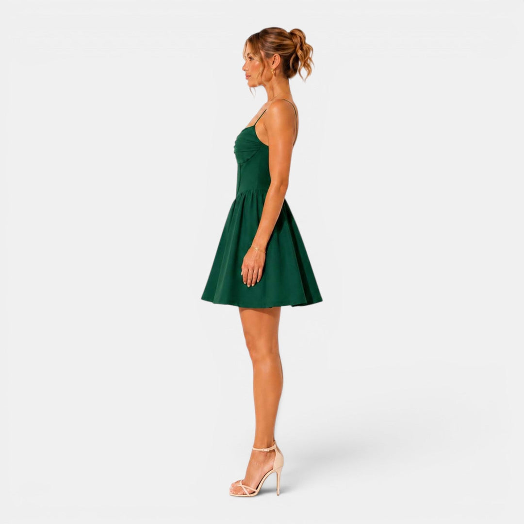 Chloe | Pleated Cami Dress