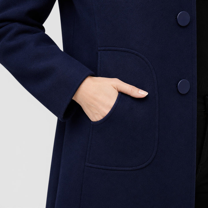Victoria | Classic Wool-Blend Coat