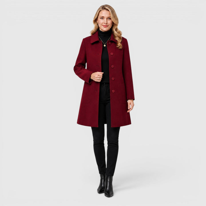 Victoria | Classic Wool-Blend Coat