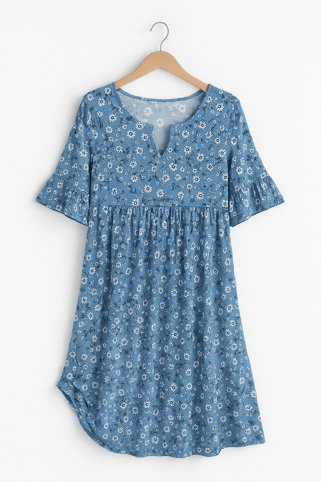 Olivia Pink Floral Casual Dress