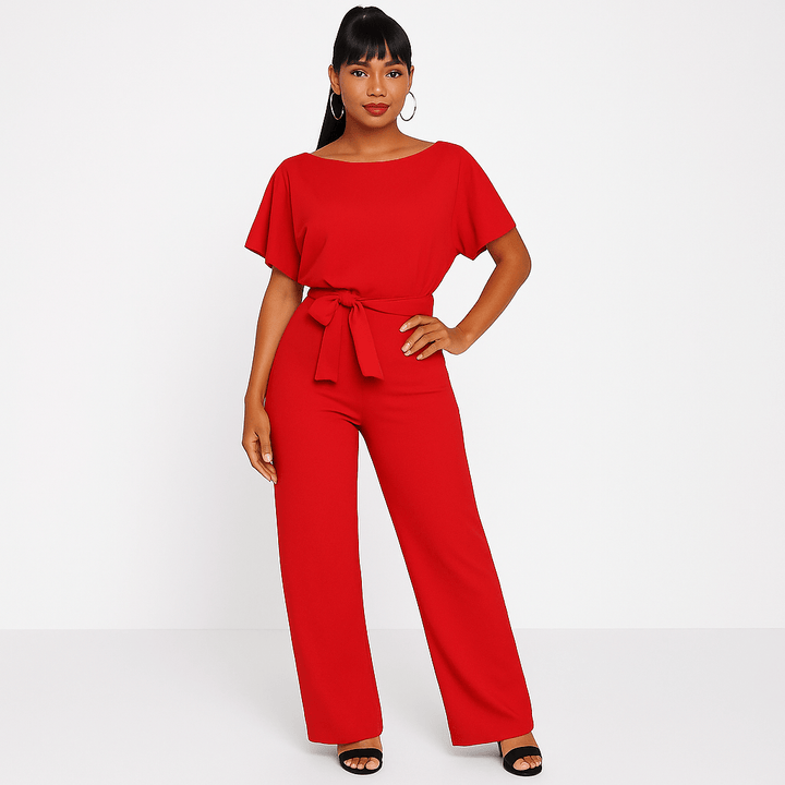 Olivia Belted Women’s Jumpsuit