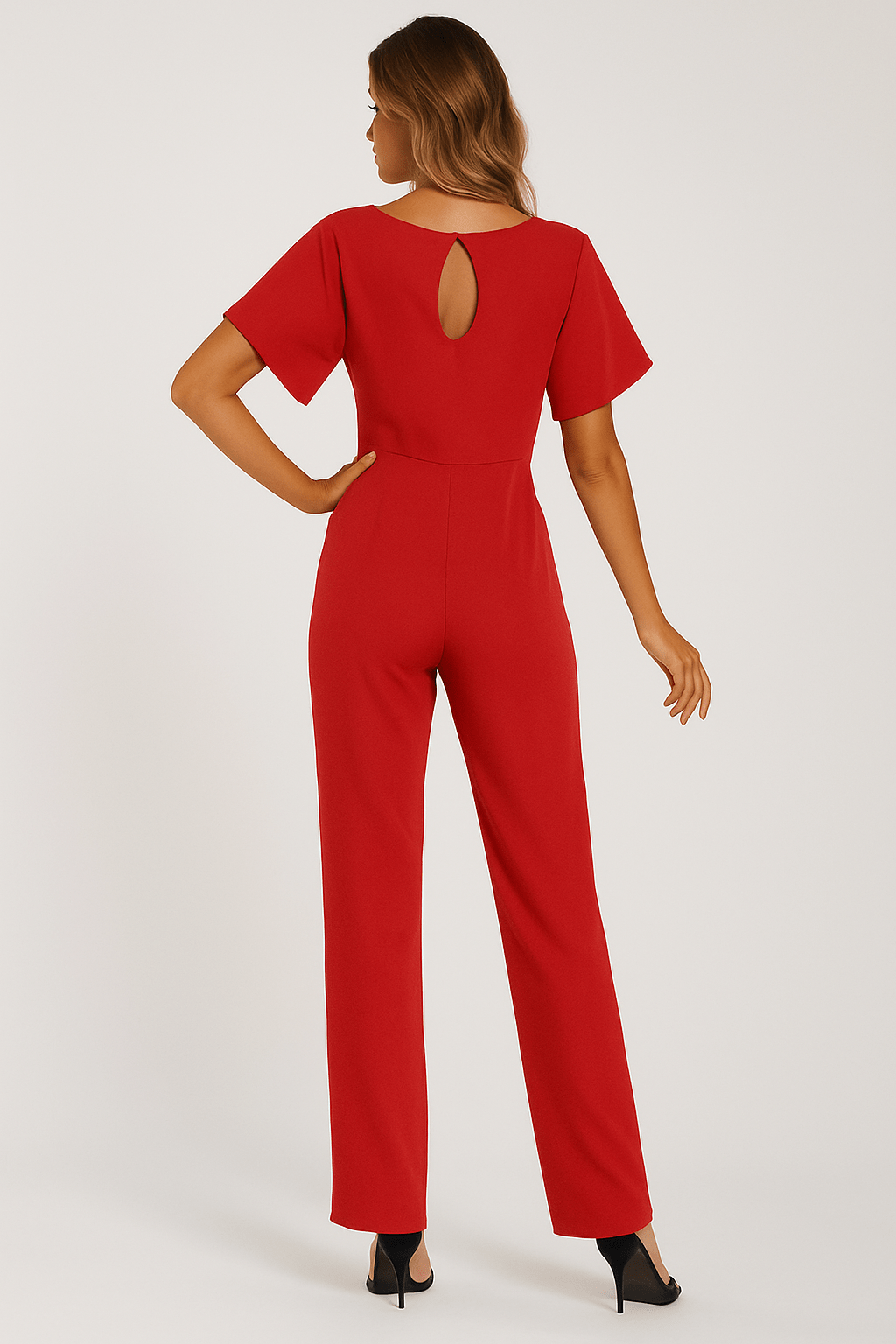 Olivia Belted Women’s Jumpsuit