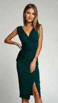 Olivia Pleated Cocktail Dress