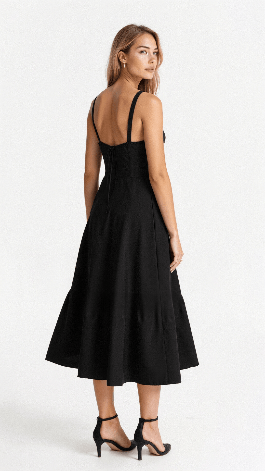 Kiana Floral Corset Midi Dress