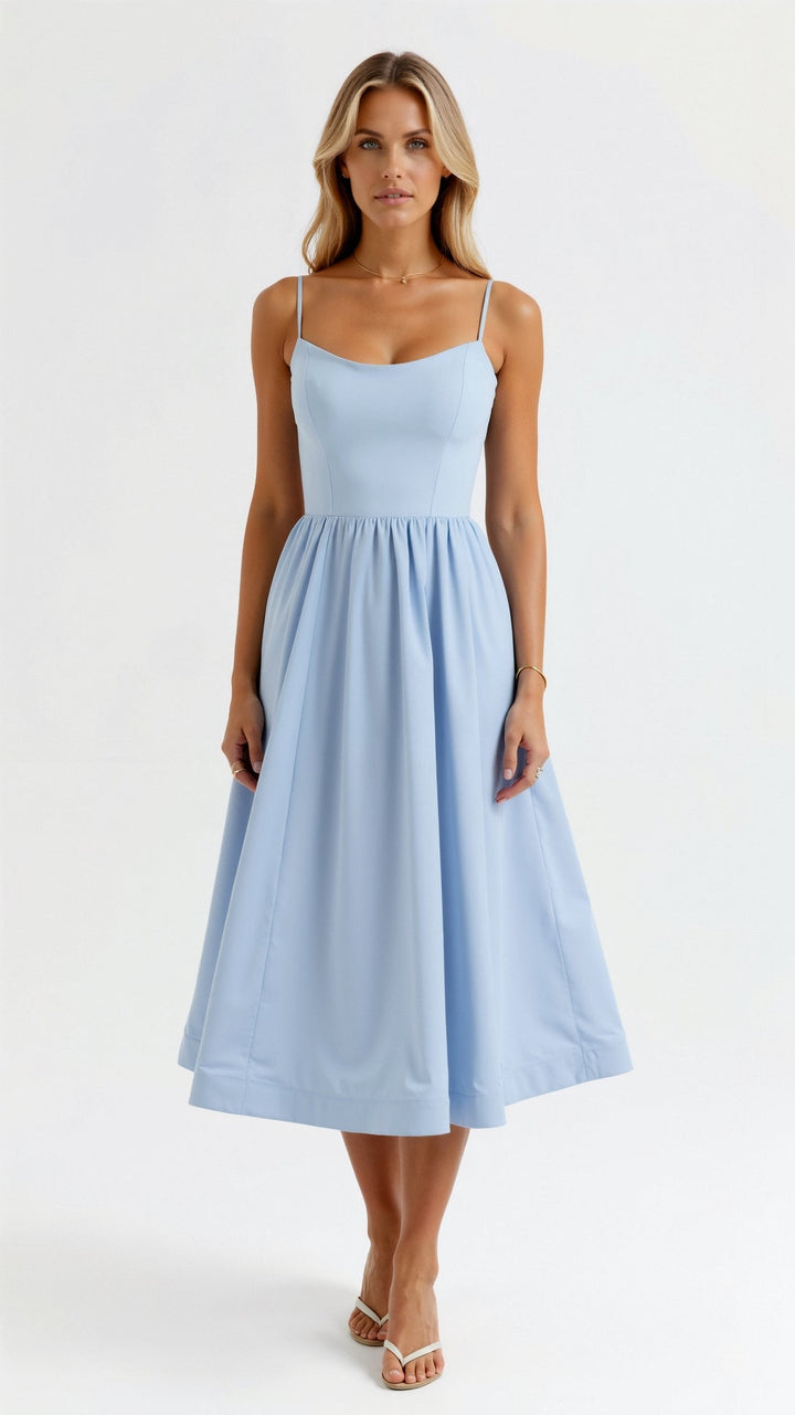 Olivia Flowing Midi Dress
