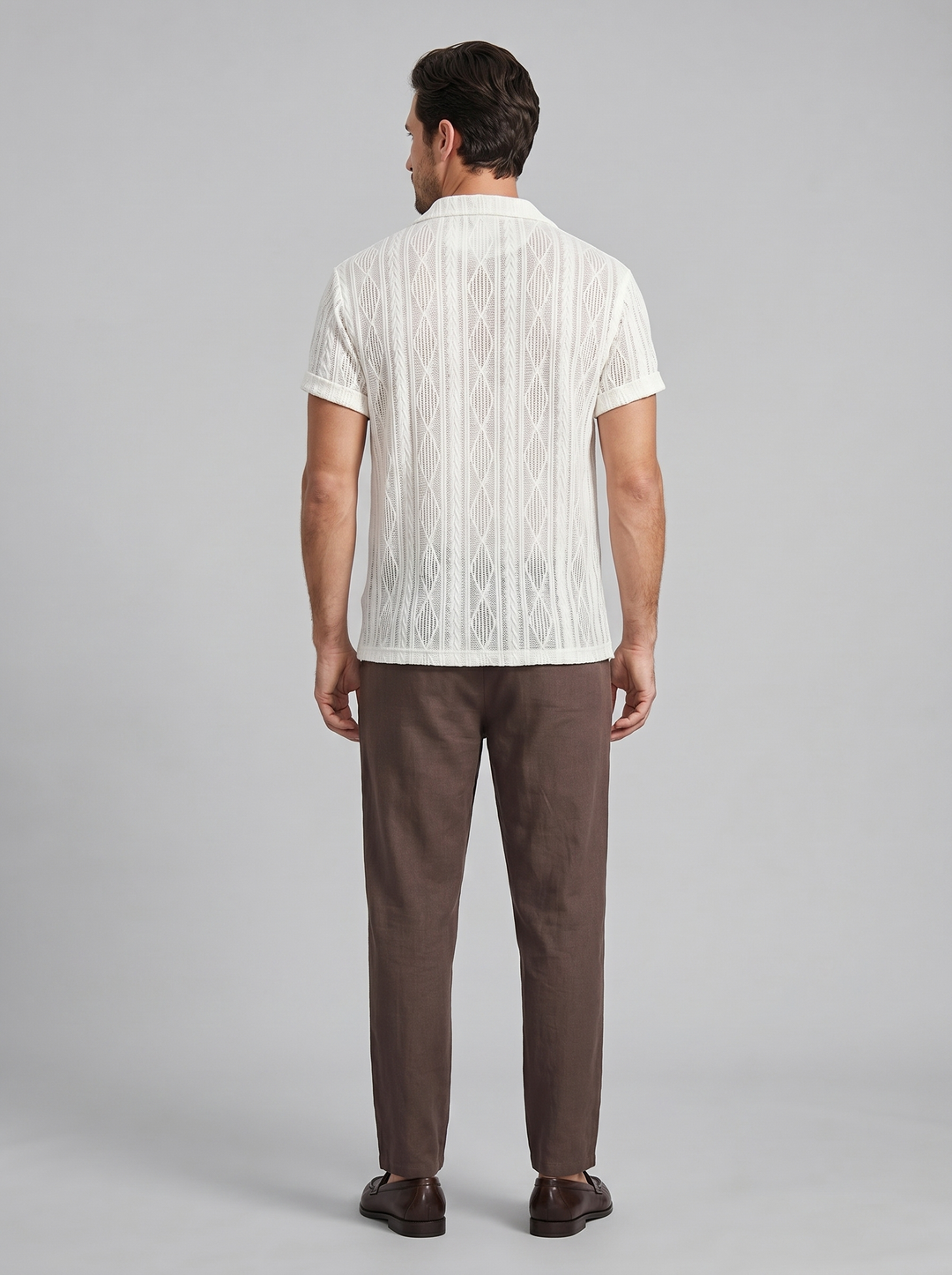 Brody | Men's Knit Summer Shirt & Pants Set