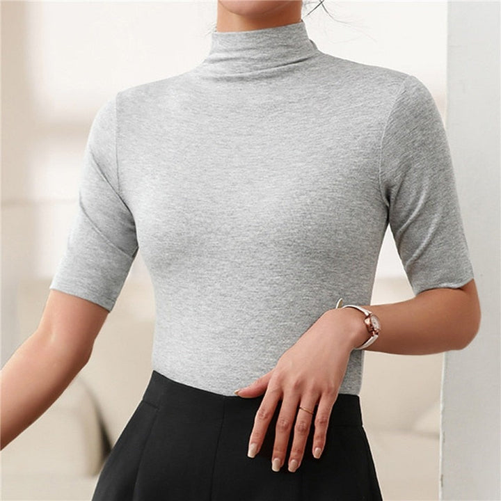 Calliope | Seamless turtleneck top