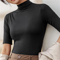 Calliope | Seamless turtleneck top