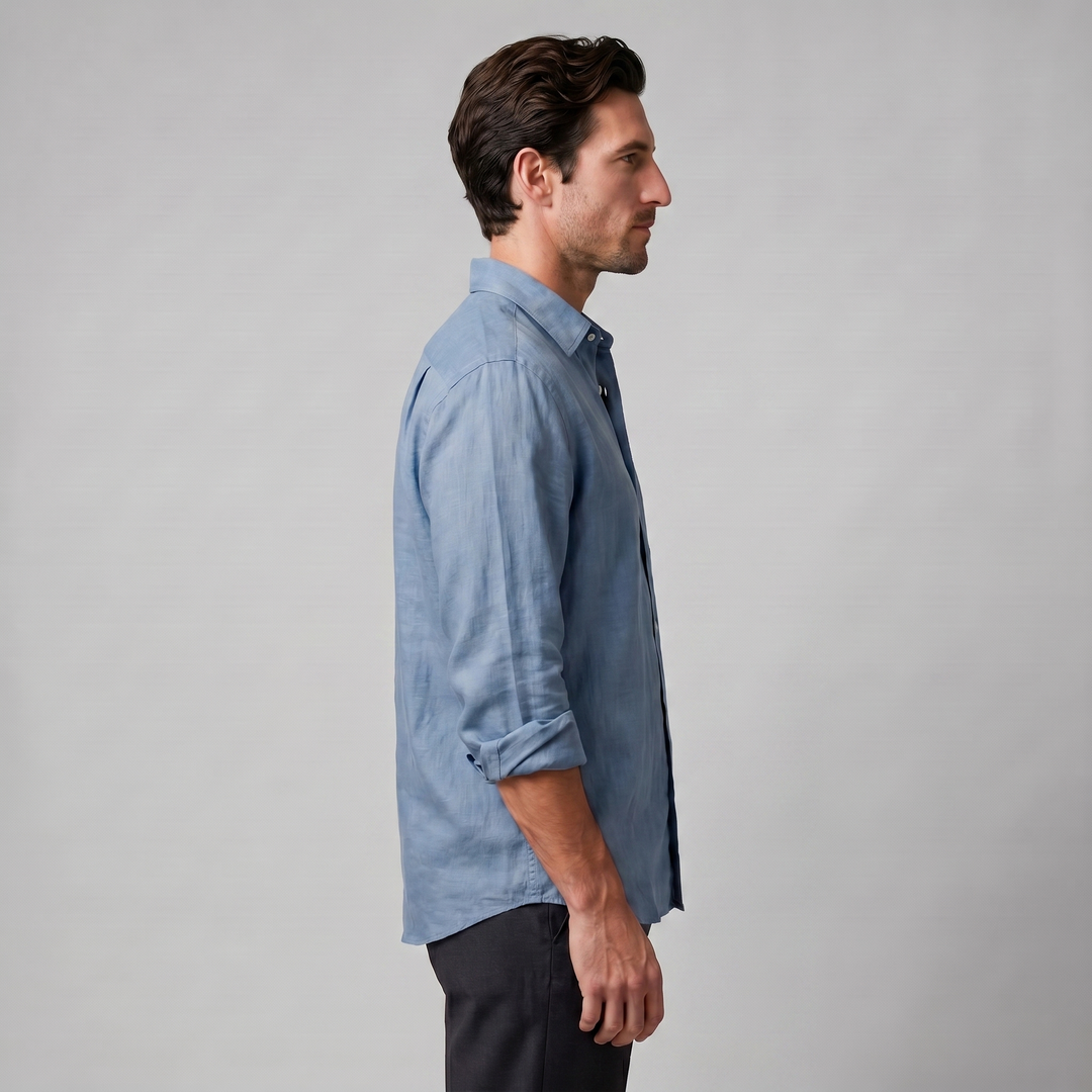 Weston | Men's Oversized Long Sleeve Shirt
