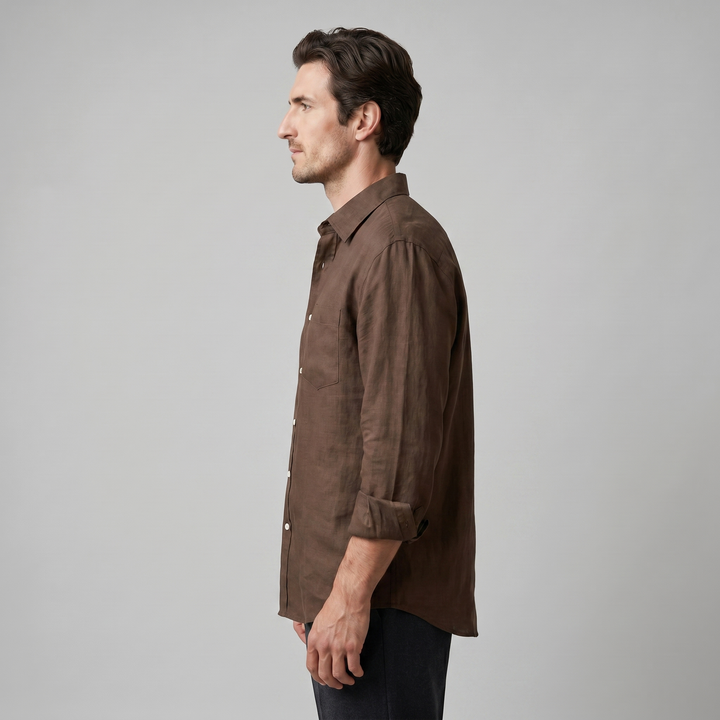 Weston | Men's Oversized Long Sleeve Shirt